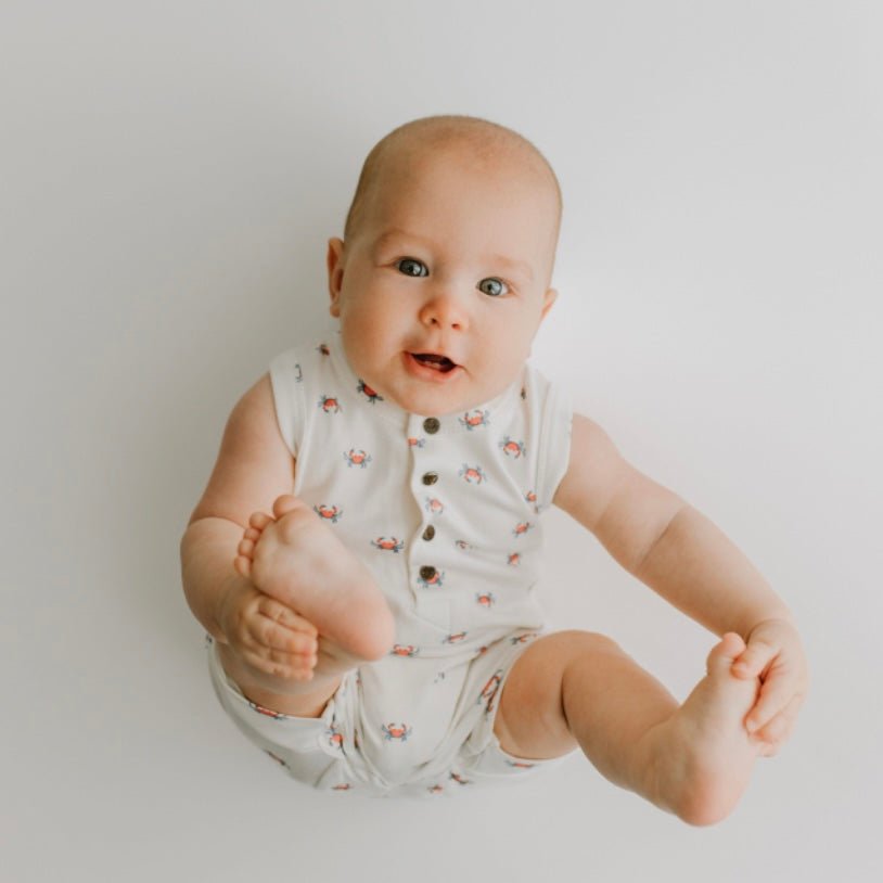 tank romper | crab